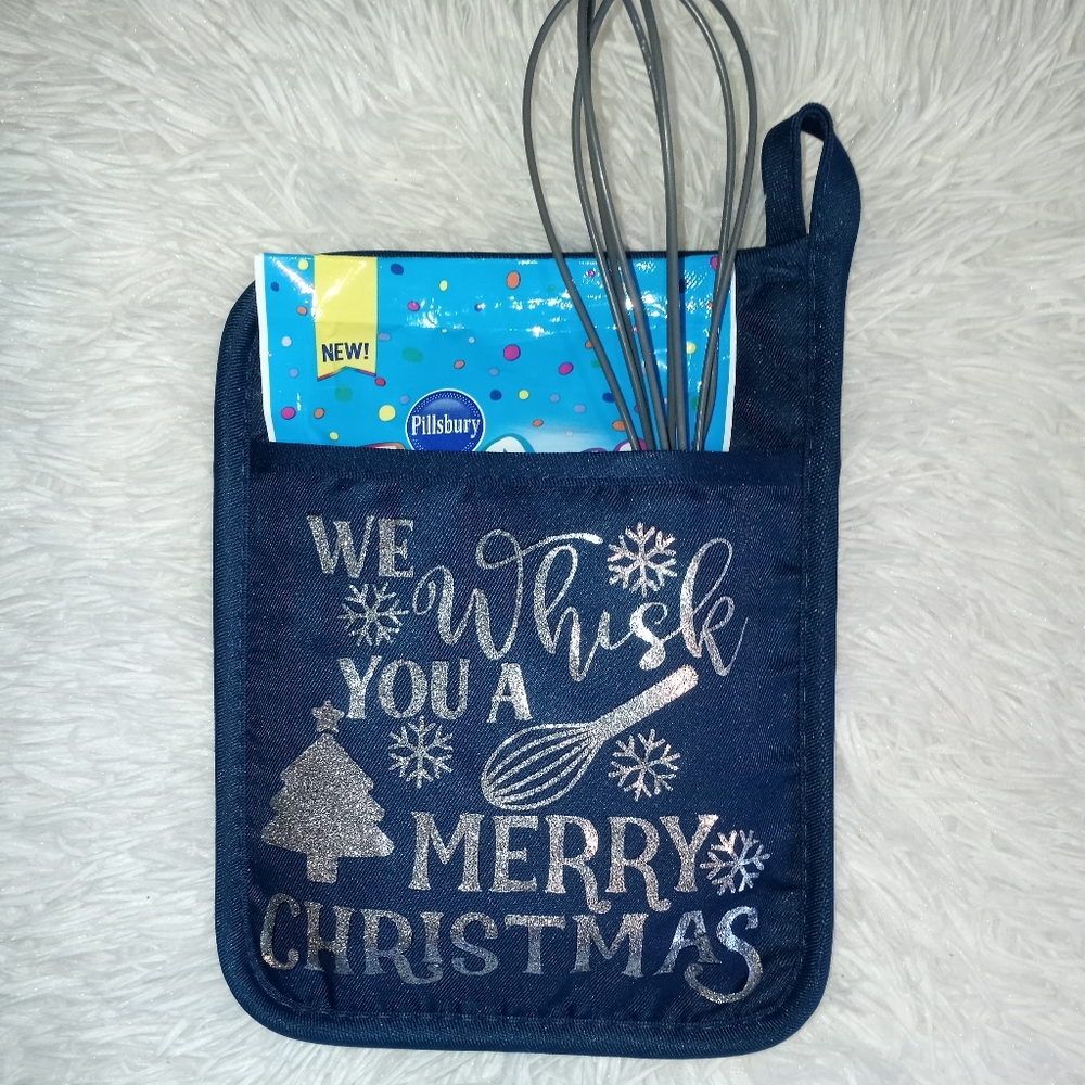 Handmade Christmas ovenmit gift set